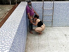 Hyderabads Telugu Lovers Enjoy Sucked Pussy In Swimming Pool Farmhouse Outdoor Telugu Fuck