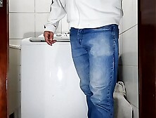 Pagando o Conserto da Maquina de lavar com boquete e anal ( Parte1)