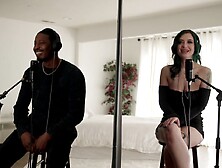 Green Haired Sexy Chick Gia Paige Gets Her Luck With The Stud Isiah Maxwell