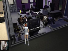 Ginger Chick Spies And Masturbate Her Cunt.  Cartoon Porn.  Sims4 Sex Mod