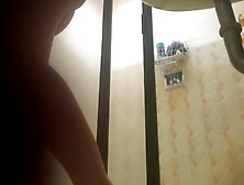 Hidden Camera Catches Sister Having Shower