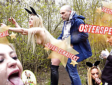 Wild German Easter Fuck - Jason Steel Pounds Maria Gail in Outdoor Sex