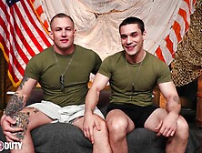 [I Want To Fuck You Too] - Hairy Uncut Cocked Jock Flip Fucks Muscly Stud - ActiveDuty