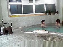 Asian Japanese Cougar Body Fucked Public Spa