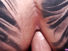 Enormous Meaty Bum Humongous Tit Tattooed Onlyfans Milf Close Up Hard Anal Fucking Cream Pie - Melody Radford