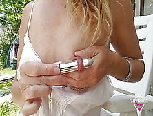 Nippleringlover Slutty Mom Inserting 18Mm Vibrator In Extreme Stretched Pierced Nipples