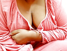 Curvy Maid With Indian Heritage Flaunts Her Ample Bosom