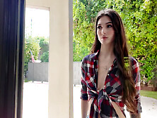 She Begged, Kneeling For A Facial Cumshot, Licking Me Clean With A Grin - Sophie Tyler