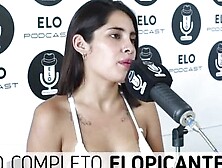 Pau Rojas Swaps Thongs With Elo Podcast - Hot Latina Action