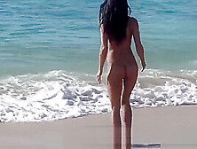 Fit Body- Watch Me Have Fun On The Beach Before I Masturbate