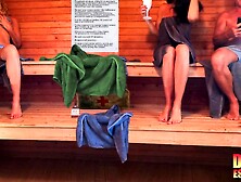 Cums party in the hotel sauna - Dreamescapades