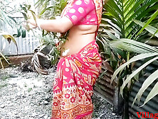Bengali Desi Bhabhi Outdoor Chudai Devar Ke Saath red Saree main (Official Movie By Villagesex91 )