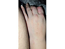 Oh my gosh step mom pulled out step son dick for handjob