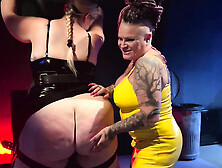 Too Tight Lesbian MILF Spanking BDSM Fetish Domination