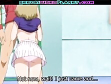 Nasty tennis training by Hentaivideoplanet