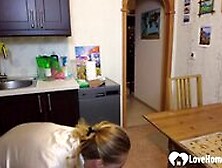 Stuck Stepmom Gets A Good Anal Pounding