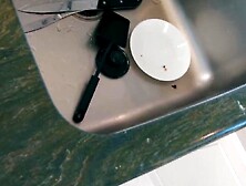 Ariel Demure's Plumbing Job Goes Awry - Hot & Messy Ass Banging