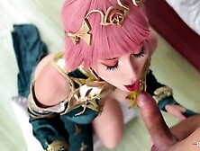 Sweetie Fox Playing Rise Of Eros And Cum In Pink Haired