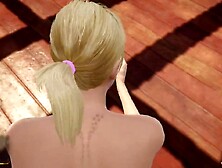 Tracey De Santa have sex with trevor in her neighbour's backyard