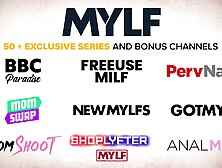 Girthy BBC Stretches Out White Moaning MILF - BBCParadise by MYLF