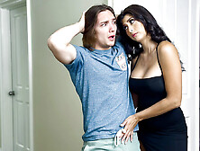 Lola Pearl gets eaten out and fucked with her sexy bodysuit on