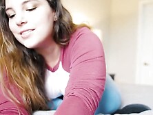 Lovely Girl Gives Asmr-Style Joi While Showing Her Feet