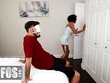 MOFOS - Alina Ali And Ada Vera Team Up To Ride A Thick Dong And Exchange A Sexy Creamy Load