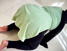 Hotel Maid Drilled By Stranger Guest When She Clean his Room While He Was Masturbat on bed!