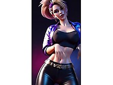 Akali's Playful Dance (ROSE - APT. ) haha CG Dance