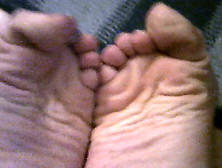 Taking Socks Off And Showing Feet