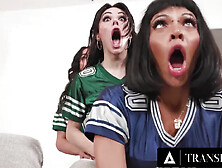 Tess Lyndon and Gina Devine's Outdoor POV Sparks Heat