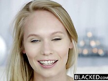 BLACKED Dakota James 1st experience with large Ebony shlong (Dakota James,  Samantha Jay)