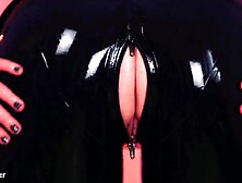 Pin Up curvy mother I'd like to fuck Arya Grander and rubber catsuit fetish