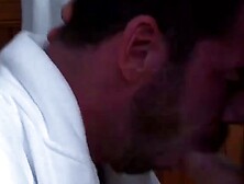 Ty inserts his cock into Dirks sweet ass and fuck him slowly