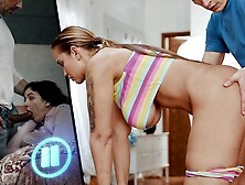 Cum on pussy smut with plastic Ryan Driller and Charlie Dean from Freeze