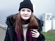 GERMAN SCOUT - Supple Ginger Teen Olivia Westsun at Pick Up no cock rubber Casting Screw