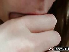 Kinky Teen Gives A Sensual Blowjob - Pov Amateur Video