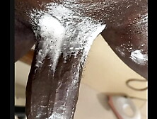 Sneak peak of african phanter bbc creaming and destroying tight sex toy