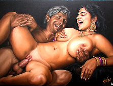 Indian girl tight pussy rough fuck by stepdad