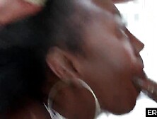 BBC Bangs the Throat and Soaking Twat of a Groaning Ebony mother I'd like to fuck Out of Compassion
