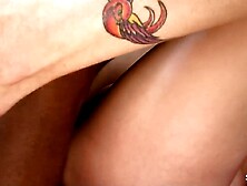 Tiny Breasts Redhead Slut Ruby SX at 1st Time Interracial Screw with biggest Ejaculation on her Round Butt