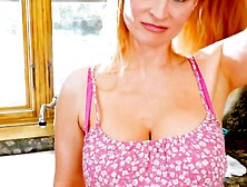 Redheaded Milf Devours Her Man's Hardcock - Passionate Couple Sex