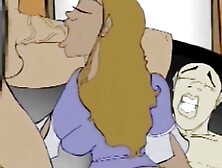 Hentai anime dare to suck and fuck with a plumber