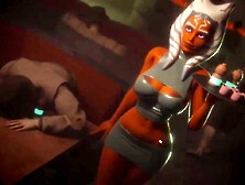 Hawt Ahsoka CG Scene – Star Wars Parody Animation