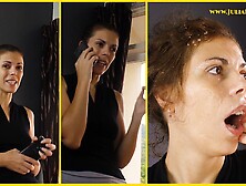 A hard facefuck of Julia saves Alex from slowing down his work.  Royal Blowjob: Usage.  Episode 029.