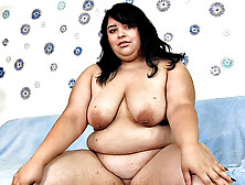 Fat Paige Jenson Uses a Vibrator