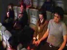 Mischievous in a clip theater