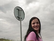 Picked Up Street Lady Makes Client Cum After Doggystyle