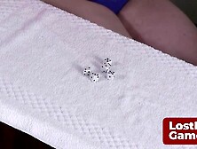 Gemma and Marcy's steamy game of Simon Says with a defiance