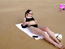 Beach Hotel Hookup: Rubbed Her Down,  Drilled Her Hard and Came Inside